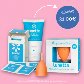 Lunette Áine + Kit Limpeza