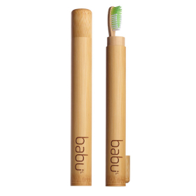Caixa em Bambu para Escova de Dentes