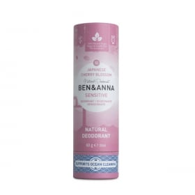 Desodorizante Natural Ben&Anna Sensitive 60gr - Flor de Cerejeira Japonesa