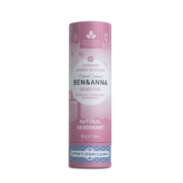 Desodorizante Natural Ben&Anna Sensitive 60gr - Flor de Cerejeira Japonesa