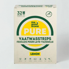 Detergente em Tiras para Máquina da Loiça The Good Brand - 32 unidades (limão)