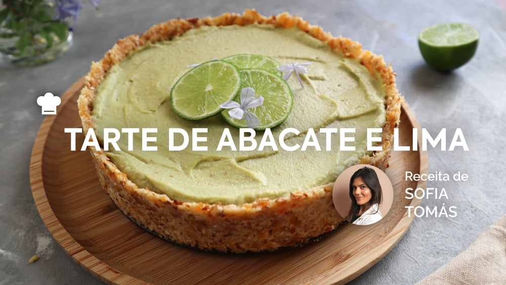 Tarte de Abacate e Lima 