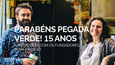 Parabéns Pegada Verde! 15 anos 