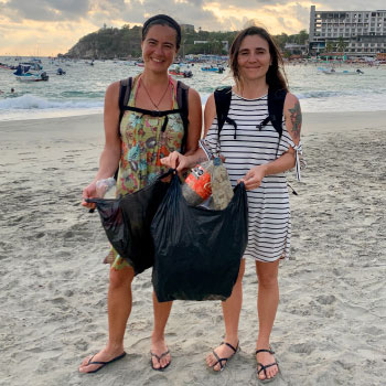 Dicas Viagens Sustentáveis - Limpeza de Praia